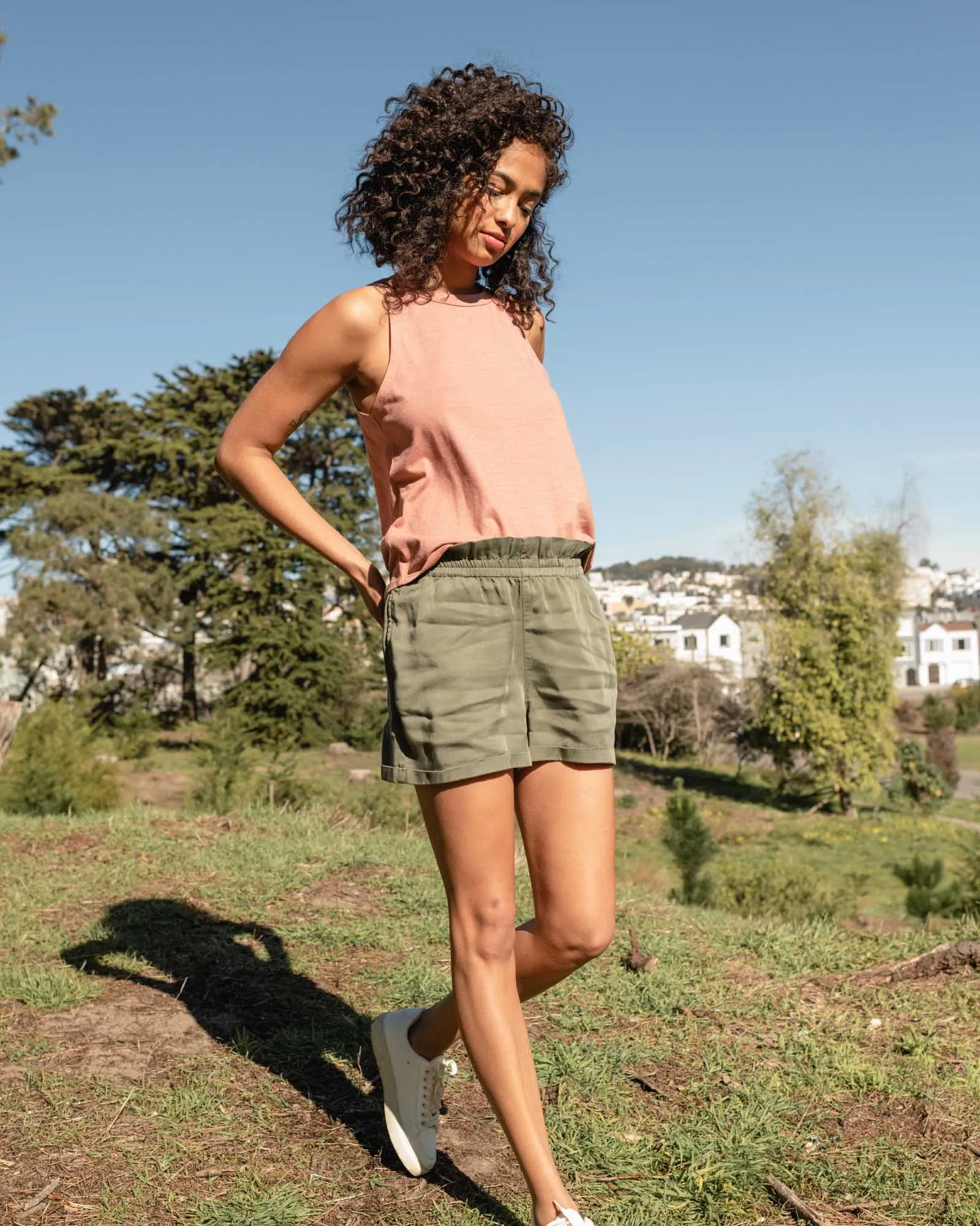EcoKnit High Neck Tank